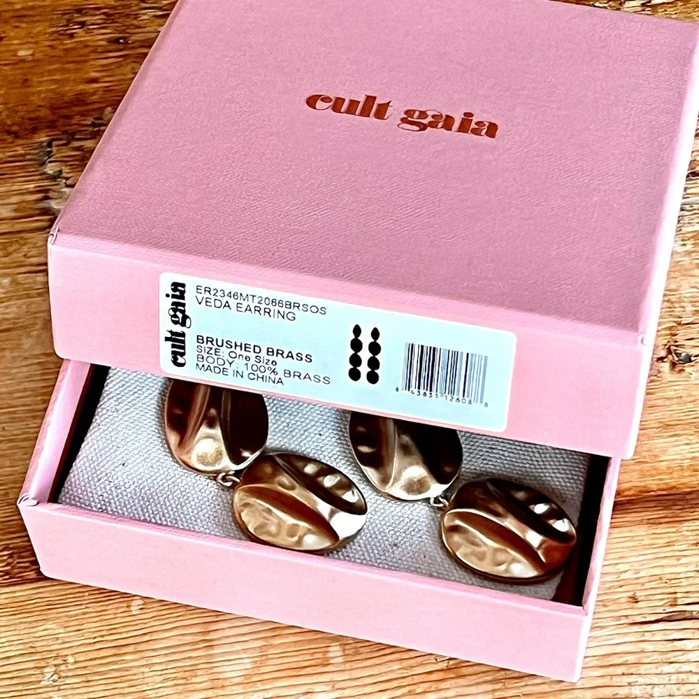 πΊπHPππΊ NWT Cult Gaia Veda Earrings - Picture 16 of 16